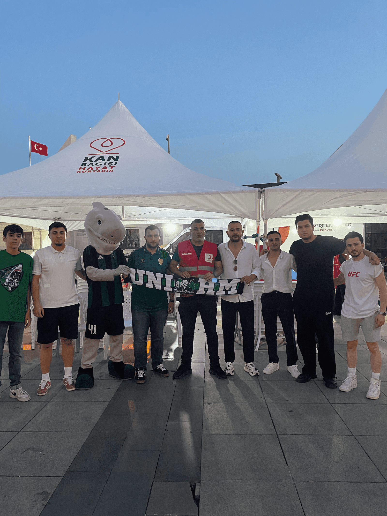 Kızılay’a Kan Bağışına Destek Verdik